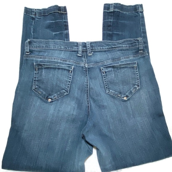 ASHLEY STEWART VINTAGE STRAIGHT LEG JEANS SIZE 14 - Picture 5 of 7